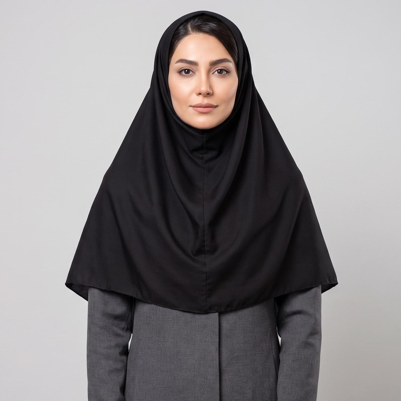 مقنعه مدل بروجرد کد 90